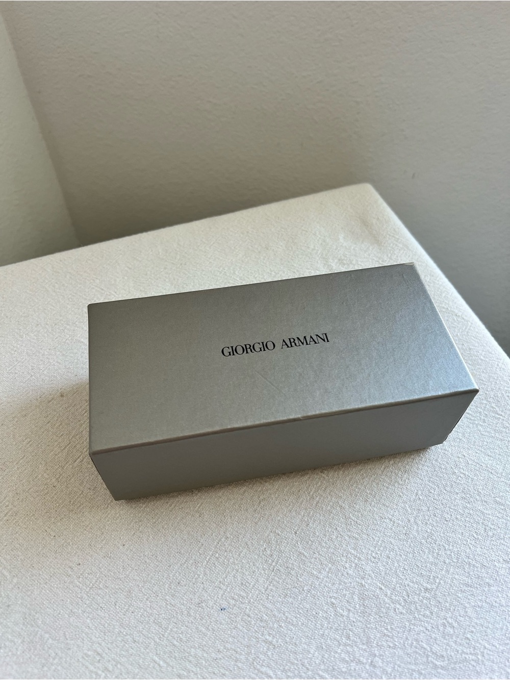 Giorgio Armani Silver Eyewear Box